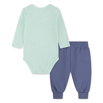 Baby Boys Nike Long Sleeve Bodysuit & Pants 2-Piece Set