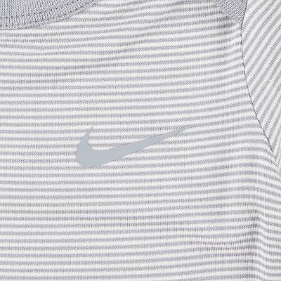 Baby Boys Nike Striped Bodysuit & Joggers 2-Piece Set