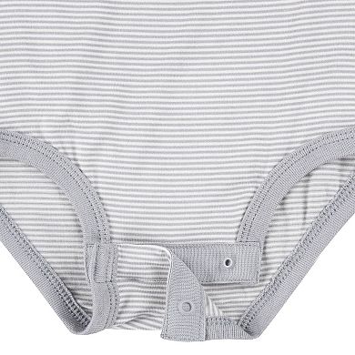 Baby Boys Nike Striped Bodysuit & Joggers 2-Piece Set