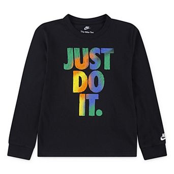 Baby & Toddler Boys Nike Club Revealed "Just Do It." Long Sleeve T-shirt