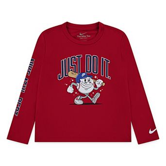 Baby & Toddler Boys Nike Baseball Dri-FIT Long Sleeve T-shirt
