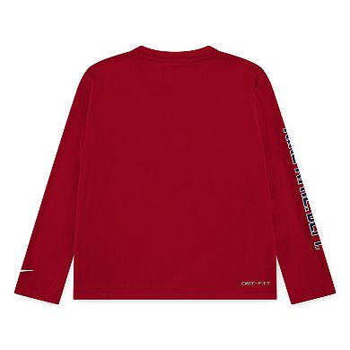 Baby & Toddler Boys Nike Baseball Dri-FIT Long Sleeve T-shirt