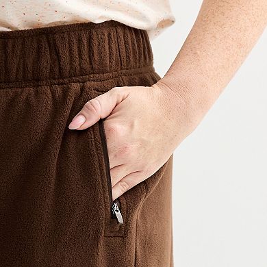 Plus Size Tek Gear® Micro Fleece Joggers