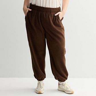 Plus Size Tek Gear® Micro Fleece Joggers