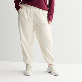 Plus Size Tek Gear® Micro Fleece Joggers