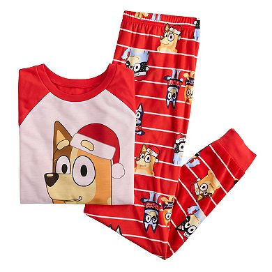 Women's Jammies For Your Families® Bluey Christmas 2-pc. Pajama Top & Pajama Bottoms Set