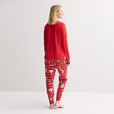 Women's Jammies For Your Families® Bluey Christmas 2-pc. Pajama Top & Pajama Bottoms Set