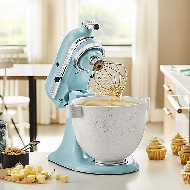 KitchenAid® 5-qt. Speckled Stone Ceramic Bowl