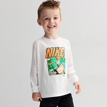 Boys 4-7 Nike Boxy Basketball Graphic Long Sleeve T-shirt