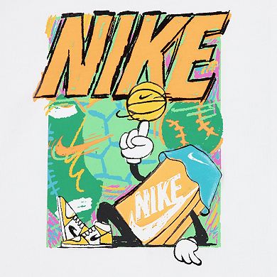 Boys 4-7 Nike Boxy Basketball Graphic Long Sleeve T-shirt