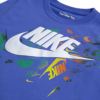 Boys 4-7 Nike Graphic Logo Long Sleeve T-shirt