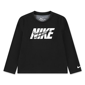 Boys 4-7 Nike Dri-FIT Long Sleeve T-shirt