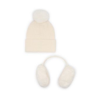 Juniors' madden girl 2 pc Beanie & Earmuff Set