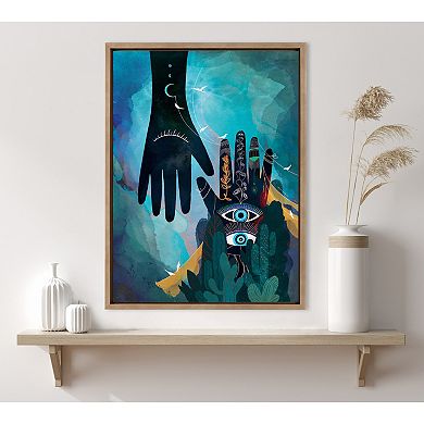 Sylvie Enlighten Framed Canvas by Faryn Hughes