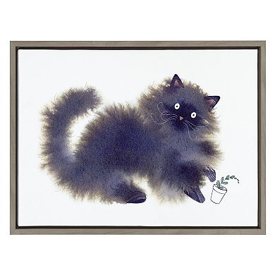 Sylvie Green Thumb Framed Canvas by Faryn Hughes