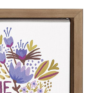 Sylvie Fierce Framed Canvas by Cat Coquillette