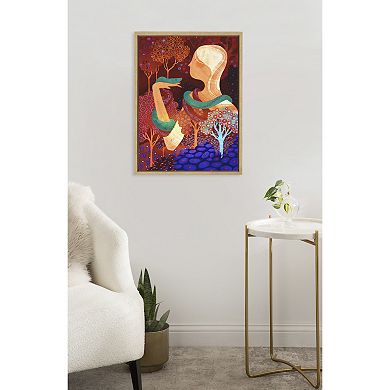 Sylvie Eden Framed Canvas by Faryn Hughes