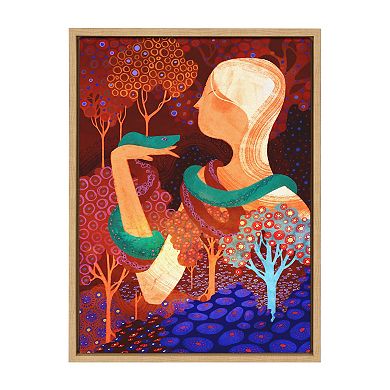 Sylvie Eden Framed Canvas by Faryn Hughes