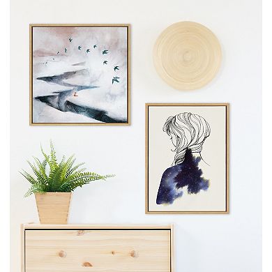 Sylvie Within Framed Canvas by Faryn Hughes