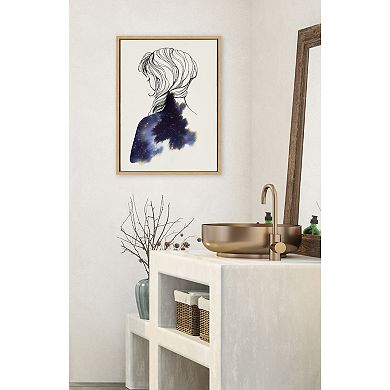 Sylvie Within Framed Canvas by Faryn Hughes