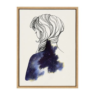 Sylvie Within Framed Canvas by Faryn Hughes