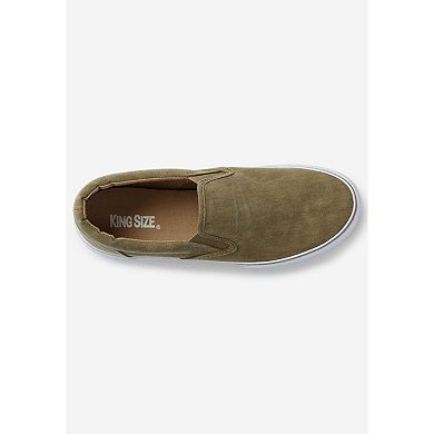 KingSize Men's Canvas Slip-On Shoes