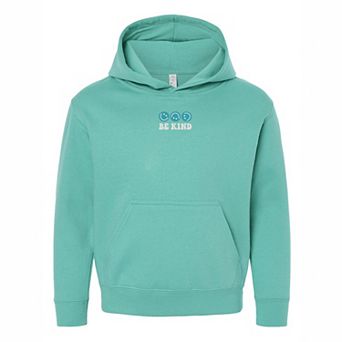 The Juniper Shop Embroidered Be Kind Turning Smiles Youth Hoodie