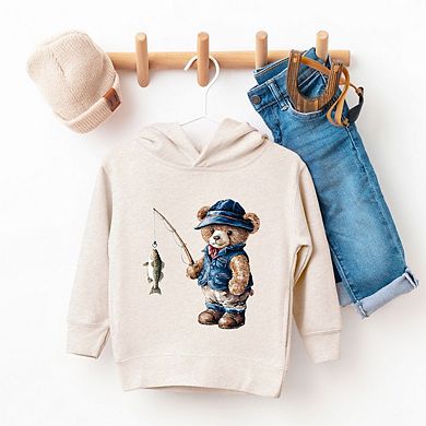 The Juniper Shop Teddy Bear Fisherman Toddler Hoodie