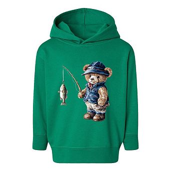 The Juniper Shop Teddy Bear Fisherman Toddler Hoodie
