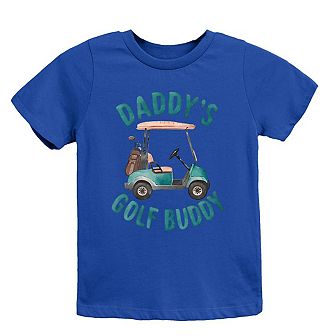 The Juniper Shop Daddy's Golf Buddy Toddler Short Sleeve Tee