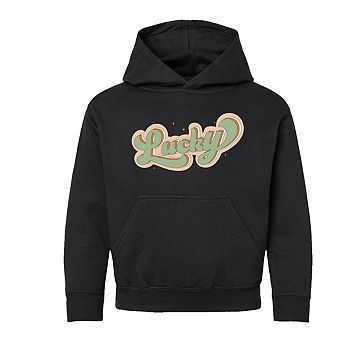 Lucky Retro Stars Youth Graphic Hoodie