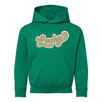 Lucky Retro Stars Youth Graphic Hoodie
