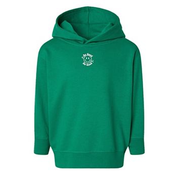 The Juniper Shop Embroidered Be Good Do Good Smiley Face Toddler Hoodie