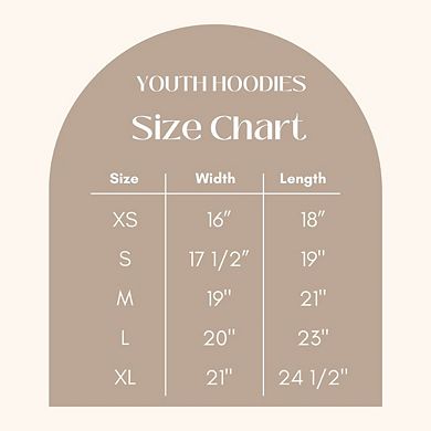 Lucky Vibes Clover Youth Graphic Hoodie