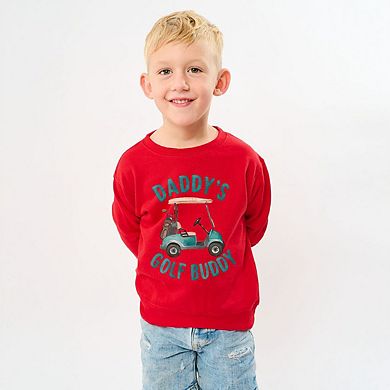 Daddy's Golf Buddy Toddler Graphic Sweatshirt