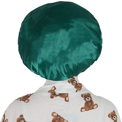 Women's Silk Bonnet for Sleeping Satin Lined Hair Bonnet with Long Tie Band