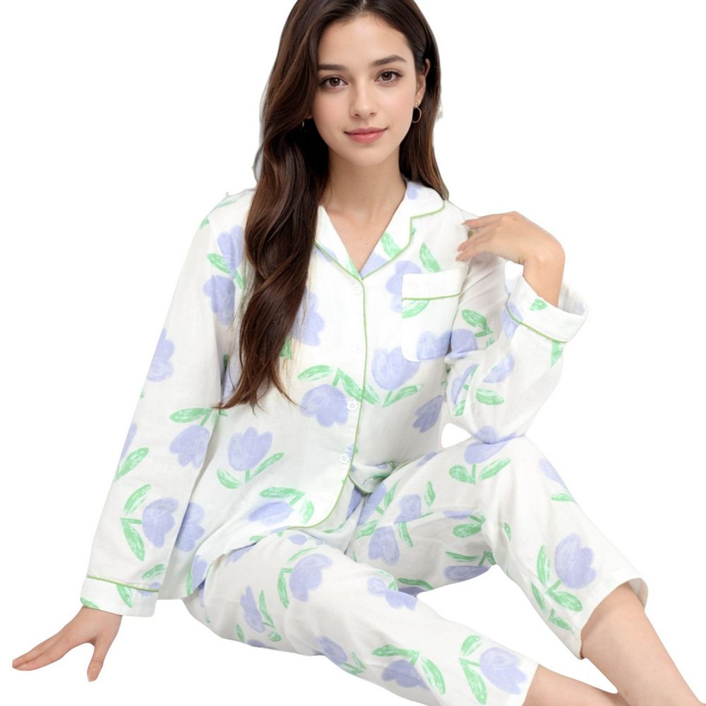 Floral pajama set main image 0
