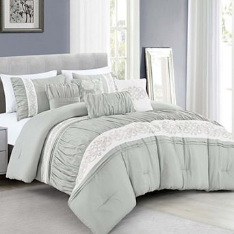 MarCielo Bed in a Bag 7 pc Bedding Comforter Set