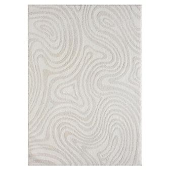 Luxe Weavers Diamond Area Rug High Low Carpet