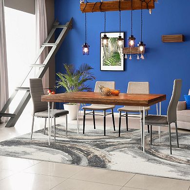 Luxe Weavers Geometric Circle Area Rug