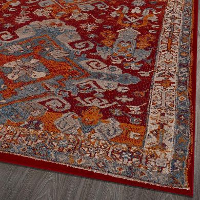 Luxe Weavers Moroccan Floral Area Rug