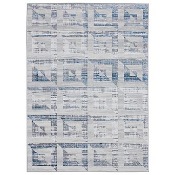 LUXE WEAVERS Modern Geometric Shape Patterned Area Rug