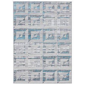 LUXE WEAVERS Modern Geometric Shape Patterned Area Rug