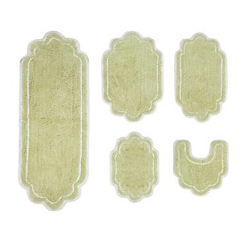 Home Weavers Allure Collection 100% Cotton Tufted Bath Rug, Soft & Absorbent Bath Rugs,Non-Slip Bath