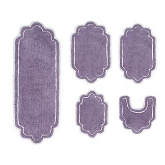 Home Weavers Allure Collection 100% Cotton Tufted Bath Rug, Soft & Absorbent Bath Rugs,Non-Slip Bath