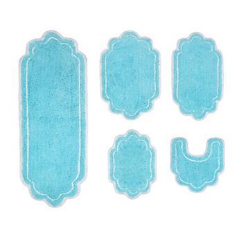 Home Weavers Allure Collection 100% Cotton Tufted Bath Rug, Soft & Absorbent Bath Rugs,Non-Slip Bath