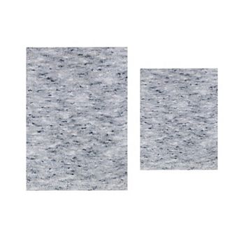 Home Weavers 100% Microfiber Bathroom Cloud Comfort Rug, Thick Plush Rugs for Shower 2 pc