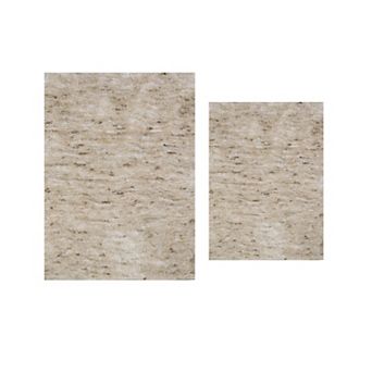 Home Weavers 100% Microfiber Bathroom Cloud Comfort Rug, Thick Plush Rugs for Shower 2 pc