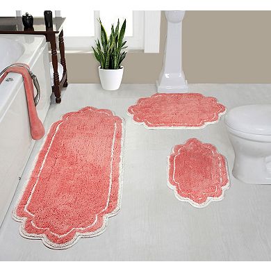 Home Weavers Allure Collection 100% Cotton Tufted Bath Rug, Soft & Absorbent Bath Rugs,Non-Slip Bath