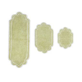 Home Weavers Allure Collection 100% Cotton Tufted Bath Rug, Soft & Absorbent Bath Rugs,Non-Slip Bath